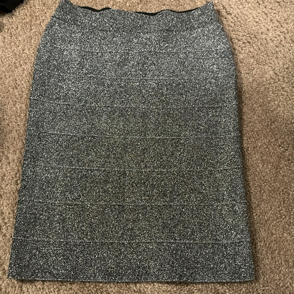 Bcbg brand new sparkling stretch skirt with tags